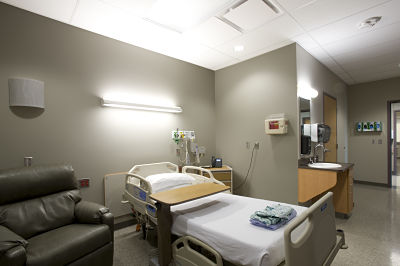 This is a picture of an admission room.